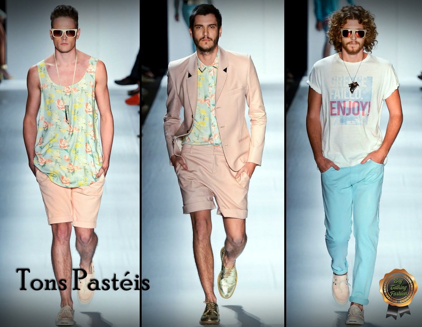 Tendências Primavera Verão 2012-2013 - Tons Pastéis - Boy Talking Fashion - Lucas Dias 2