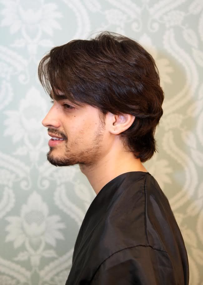 corte masculino cabelo longo