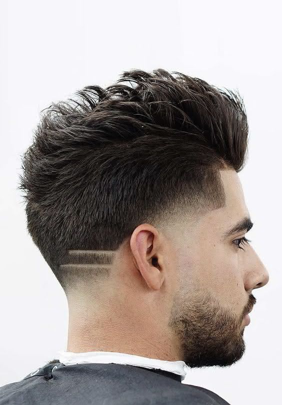 cortes de cabelo masculino com linha