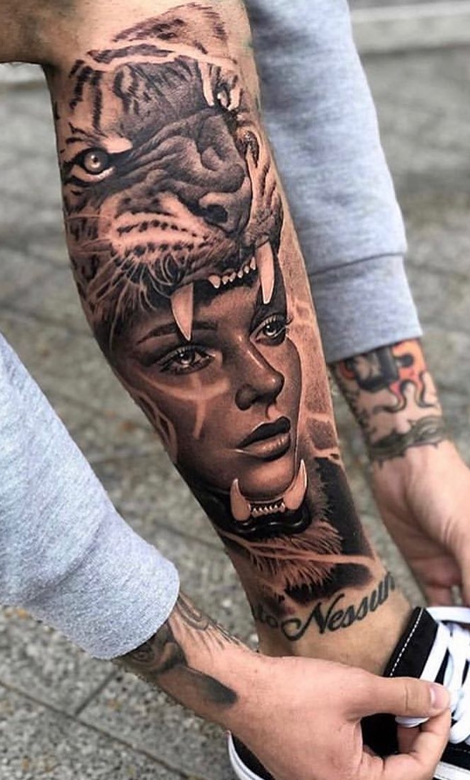 Tatuagem Panturrilha Masculina 2021