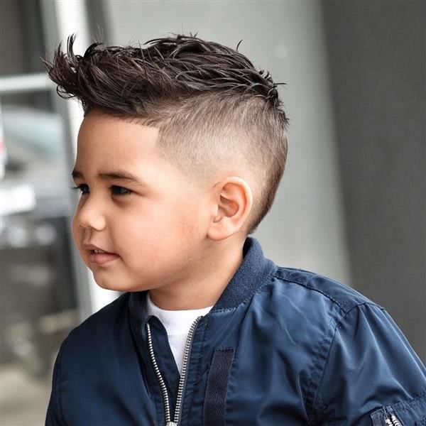 modelo de corte de cabelo para menino