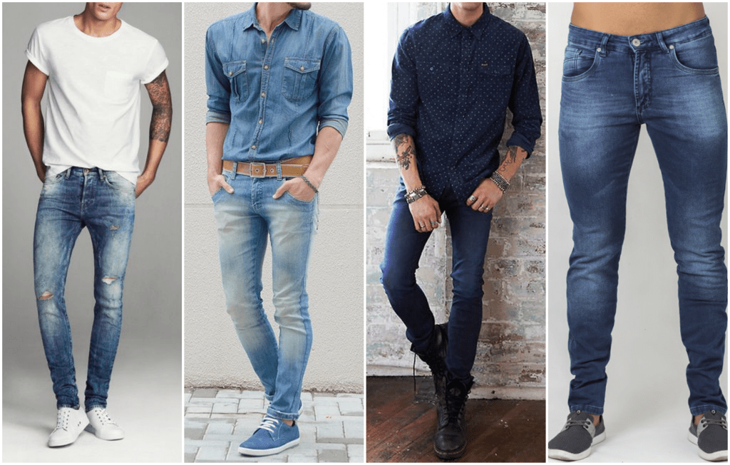 modelos de calças jeans masculinas
